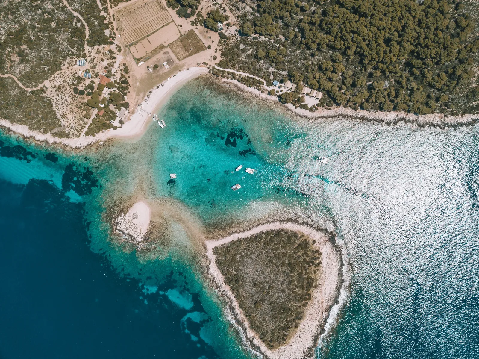 Boat tours from Drvenik near Trogir